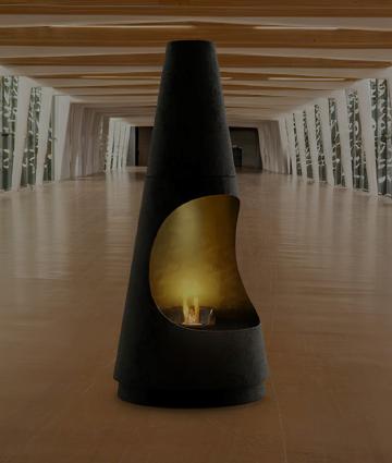 Биокамин Архимед Эво Плюс / Archimedes (автоматический, с пультом ДУ)