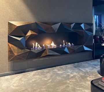 Биокамин Кристал Эво Плюс / Crystal EvoPlus (автоматический, с пультом ДУ)