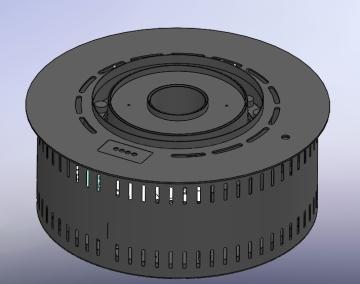 Свето-паровой камин CF-550A Round