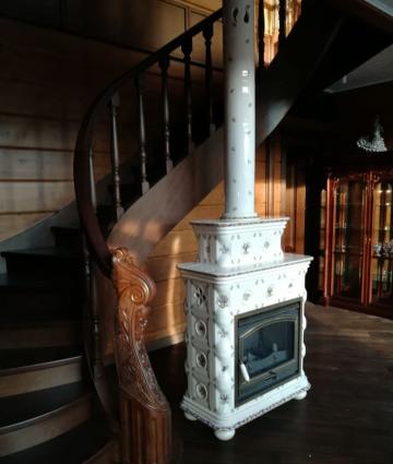 Изразцовая печь-камин Александра / Alexandra